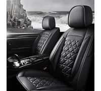 Protege Siege Voiture Housses De Siège De Voiture pour Ford pour Ranger pour Focus pour Fiesta pour S-Max pour Mondeo pour Explorer pour Ecosport Tous Les Modèles(Noir,One Size)