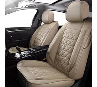 Protege Siege Voiture Housses De Siège De Voiture pour Ford pour Ranger pour Focus pour Fiesta pour S-Max pour Mondeo pour Explorer pour Ecosport Tous Les Modèles(Beige,One Size)