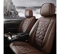 Protege Siege Voiture Housses De Siège De Voiture pour Ford pour Ranger pour Focus pour Fiesta pour S-Max pour Mondeo pour Explorer pour Ecosport Tous Les Modèles(Café,One Size)
