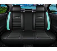 Protege Siege Voiture Housses Siège Voiture Cuir 5 Places pour Ford pour Ranger pour Focus 2 Mk1 pour Edge pour Escape C Max pour Smax Ka pour Explorer pour Fiesta pour Mondeo Mk4(Vert Noir,One Size)