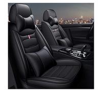 Protege Siege Voiture pour VW pour Polo pour Atlas pour Jetta 5 Housses De Siège De Voiture pour Bora pour EOS pour Sharan pour Variante pour Coccinelle pour Scirocco pour Up(Noir,A)