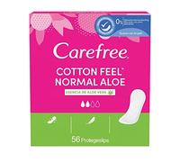 Carefree Carefree Normal Aloe Protecteur Cotton 56uts