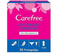 Protege-Slips - Carefree - Flexiform - 58 Pièces - Hypoallergénique - Ultra Fin - Léger