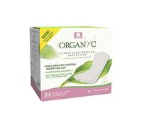 Protège-slips Organyc Flux léger en Pochette individuelle en coton biologique (24 unités)