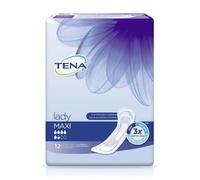 Protege-Slips Pour Fuites Urinaires Tena Maxi - Incontinence Moderee A Forte - Lot De 12