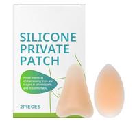Protège-sous-vêtements en silicone - Lot de 2 coussinets anti-cernes réutilisables sans , en forme de Y et de larme | Insert en silicone souple invisible et confortable pour maillots de bain