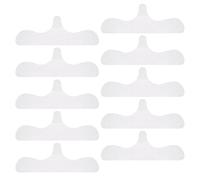 Protège-Soutien-Gorge,Coussinet Invisible pour Ventre | Soutien Invisible Non Tissé Absorption Transpiration 10 Pièces Femmes Filles Sport Fitness