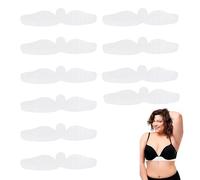 Protège-Soutiens Transpirants | 10 Pièces Coussinets de Soutien-gorge Anti-transpiration - Insertions Lavables et Réutilisables Absorbant l'Humidité pour Seins pour Femmes Temps Chaud Yoga Sports et E