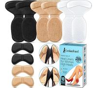 Protège Talon Chaussure pour Chaussures Femmes, Coussinet Talon Chaussures pour Trop Grandes, Protège Talon pour Prévenir les Ampoules, Ajuster les Chaussures Plus Serrées (10 Pièces dans un Ensemble)