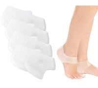 Protège-talons en silicone pour talons secs et abîmés - 4 paires [Newgen Medicals]