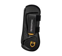 Protège-tendons pour cheval néoprène Equestro TPU Noir Cob