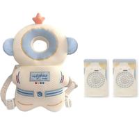 Protege Tete Bebe Chute Avec Genouillères Casque Bebe Antichoc Protection Réglable Coussin Anti Chute Bébé,Protection Tête Bébé Pour Ramper Et Marcher (Astronaute)