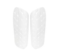 Protège Tibia 1 Paire de protège-Tibias Football for Adultes, Protection du Tibia, portabilité, Respirant, genouillère(White,S)