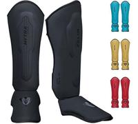 Protège Tibia Boxe Thai Mytra Fusion BS22 Kick Boxing Muay Thai & Arts Martiaux - Noir S