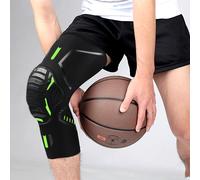 Protège-Tibia En Accent D'abeille Pour Hommes Et Femmes,Manchon De Compression De Sport,Stabilisateur De Genou,Genouillère D'entraînement,Protecteur De Basket-Ball,1pc - Type Black 1pcs-S