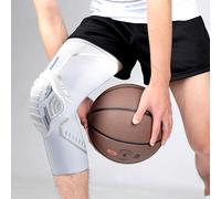 Protège-Tibia En Accent D'abeille Pour Hommes Et Femmes,Manchon De Compression De Sport,Stabilisateur De Genou,Genouillère D'entraînement,Protecteur De Basket-Ball,1pc - Type White 1pcs-S