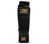 Protège-tibia Leone1947 - DNA - Noir - Boxe - Kick-boxing - Multisport M