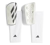 adidas Unisex Tiro SHINGUARD League, White/Black/Silver Metallic, M