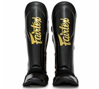 Protège-tibias boxe Thaï Fairtex X Booster FXB Noir XL