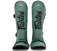 Protège-tibias boxe Thaï Fairtex X Booster FXB Vert L
