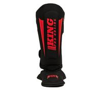 Protège-tibias boxe Thaï King Pro Boxing SG Revo 8 Noir L
