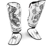 Protège-tibias boxe Thaï Phantom Athletics Blanc S/M