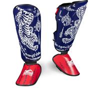 Protège-tibias boxe Thaï Phantom Athletics Bleu L/XL