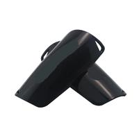 Protège-tibias de football, genouillères sport, manchons mollet, chaussettes soutien des jambes, protège-tibias compression for adultes pour Jeux de Football, Jogging, Courir(Black-1 Pair Shin Pads,L)