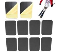 Protège-Tibias de Ski, 10 pièces Auto-adhésives à Manches légères - Protège-Tibias pour Snowboard pour | pour Hockey sur Skate de Course en Plein air, , Adultes, Jeunes