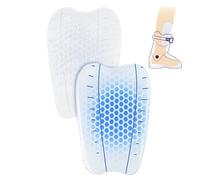 Protège-Tibias De Ski - 2Pcs Protege Tibia Gel Ski Adulte, Autoadhésives Et Réutilisables, Protection Tibia Skis En Gel Protecteur Anti-Dérapant, Lavables, Pour Le Skis Et Le Snowboard, Sports D'Hiver