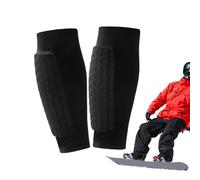 Protège-tibias de ski pour hommes | Équipement de protection des jambes de snowboard ,Manchon de compression de mollet de ski - Pour les débutants et les amateurs de sports d'hiver Les athlètes