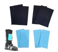 Protège-Tibias en Mousse,8 Pièces Adhésif Renforcé - Protège-Mollet | pour Aventure en Plein Air Planche À Neige Entraînement Ski Sports Voyage Activité