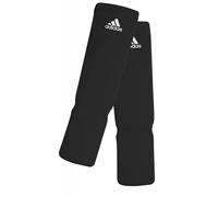 Protège-tibias et pied Kick-Boxing en mousse eva adidas Noir M