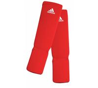 Protège-tibias et pied Kick-Boxing en mousse eva adidas Rouge M