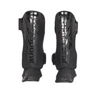 Protège-Tibias et Pieds Blade, Kick Boxing MMA Krav Maga Boxe Thaïlandaise, Noir, Tailles S/M et L/XL, Polyuréthane et Mousse EVA, Fermeture Scratch et Élastique (S/M)