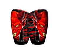 Gearxpro Icons Shin Guards Clair 17 x 10 cm