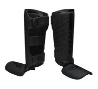Protège-tibias MMA cuir RDX F6 Kara Noir M
