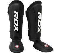 Rdx Sports Protège-tibias Maya Cuir Rouge Mixte Sports de combat L