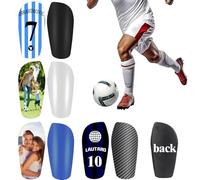 Protège-Tibias personnalisés pour Le Footballs, protège-Tibias pour Les matchs de Football, Cadeau pour Les footballeurs, Protection Sportive pour Le Footballs, équipement Essentiel pour Les Joueurs.