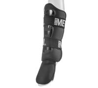 Metal Boxe Protège-tibias MB210 Blacklight avec protège-pied détachable Taille XL
