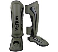Protege Tibias Pieds Elite Venum Kaki - L Vert