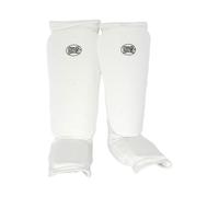 Protège-Tibias & Pieds en Coton Souple Blanc (L)