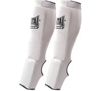 METAL BOXE Protège-Tibias/Pieds Blanc XS