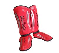 Protège-tibias pour arts martiaux - Équipement de protection pour les jambes et les pieds - Pour adultes, taekwondo, kickboxing, fitness, entraînement
