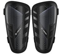 Protège-Tibias pour Garçons Airsfish Certifiés CE avec Protection de la Cheville, Protège-Tibias Haute Résistance, Sangles Réglables Étendues Antidérapantes Respirantes, pour Garçons et Filles