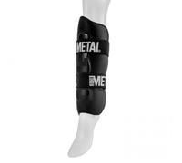 Metal Boxe Protège-tibias Noir Taille M