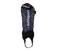 uhlsport Flex Plate Protège-Tibias - Protections de Football légères et Flexibles avec Maintien de la Cheville, Coupe Anatomique et Amorti élevé