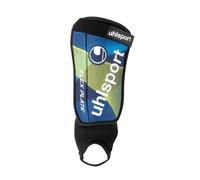 Protège-tibias Uhlsport Flex plate - vert/bleu/noir - L S