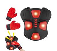 Protège-Torse | Veste Interactive Lumineuse avec Gants | Protège-Poitrine et Protège-Corps,pour Jeu Et Entraînement en Famille À La Maison Activité Exercice