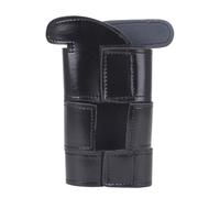 Protège-trompette en Cuir Noir, Couvercle de Protection du Piston